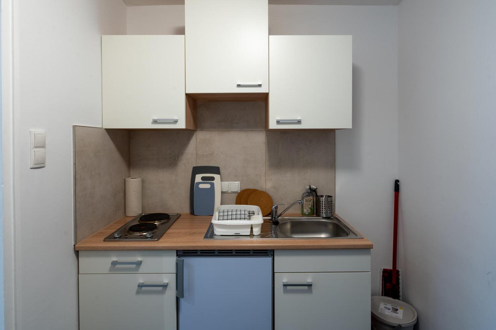 Studio Mit Gartenterrasse Salzburg Exteriör bild